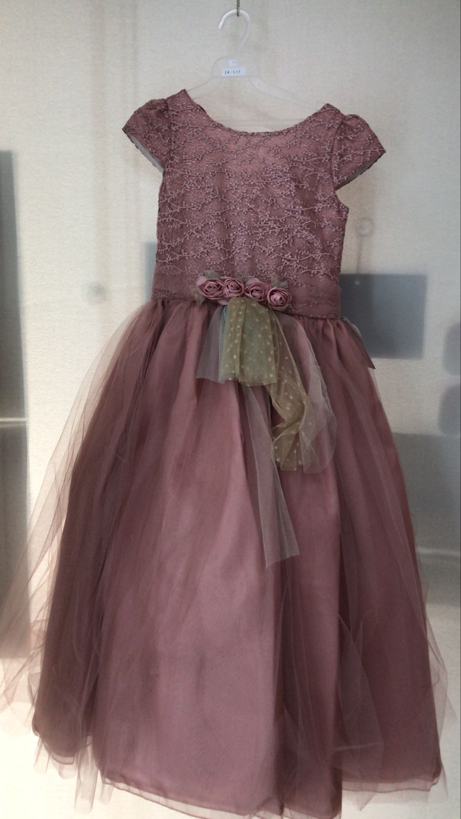 Vestido de Fiesta para Niña 24-525 Talla 8 Años