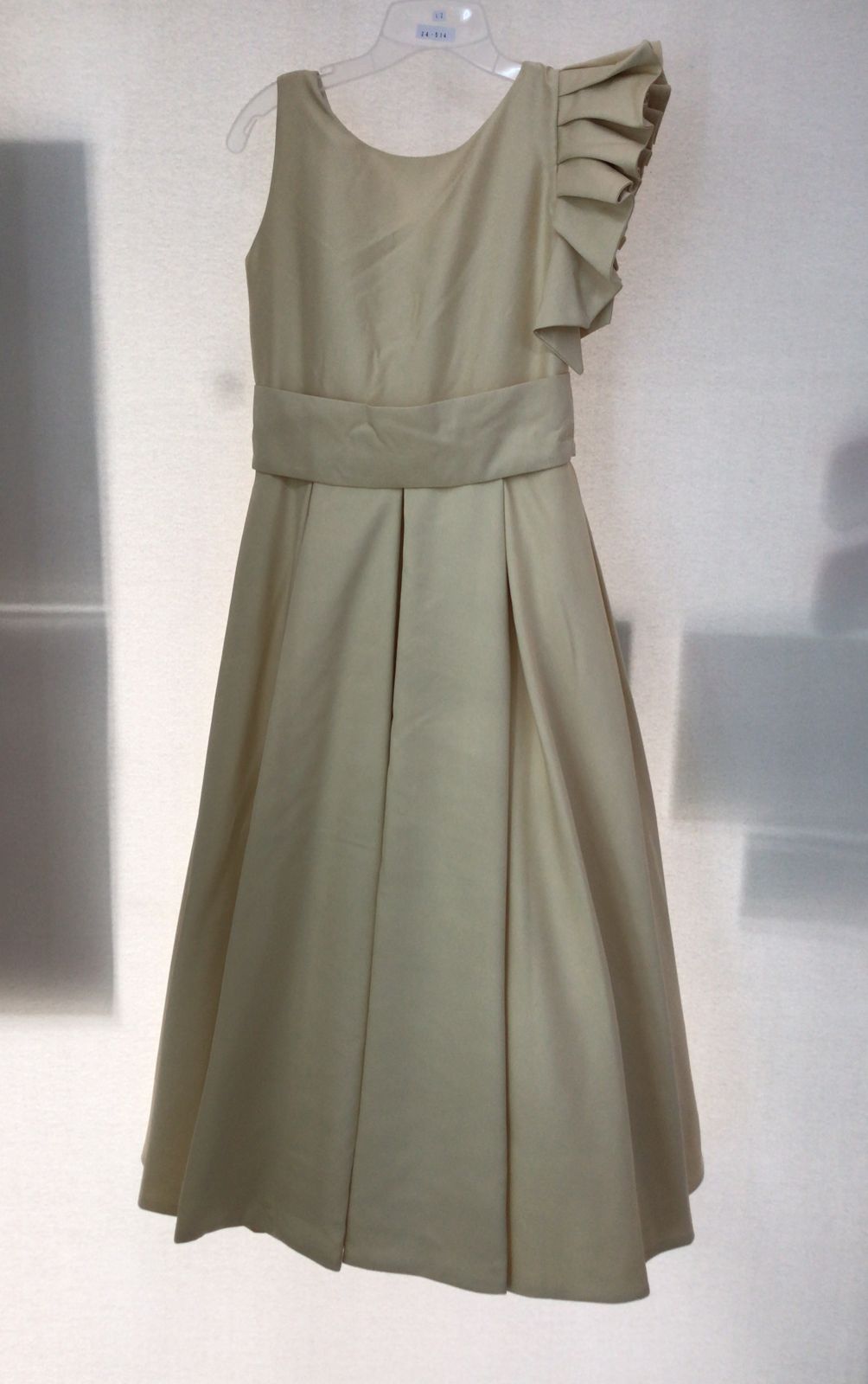 Vestido con Corona de Fiesta para Niñas 24-514 Talla 8 Años