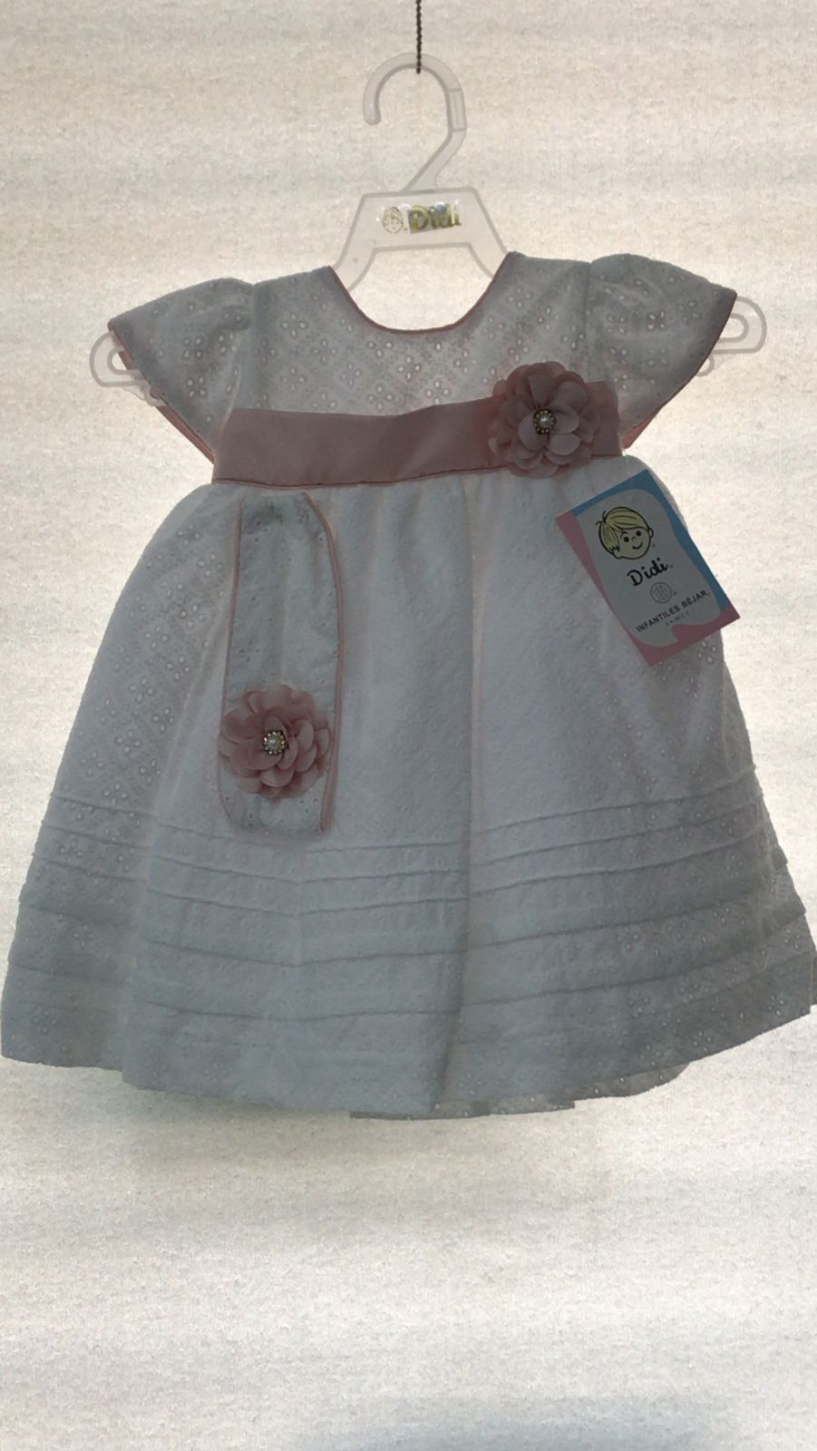 Vestido de Niña para Fiesta Didi 5210 Talla 3 Meses