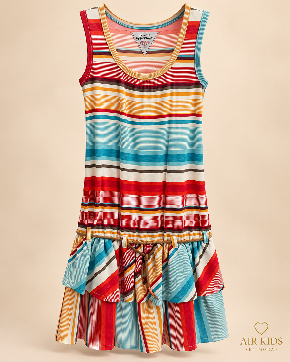Vestido para niña 3961 Talla 8 años