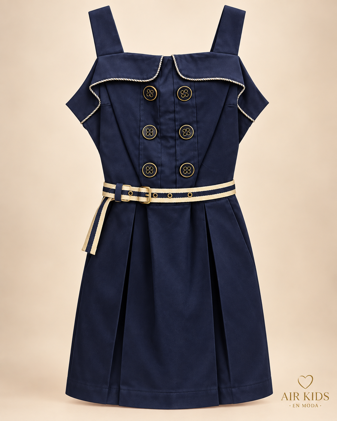 Vestido para niña casual 6918 Talla 14