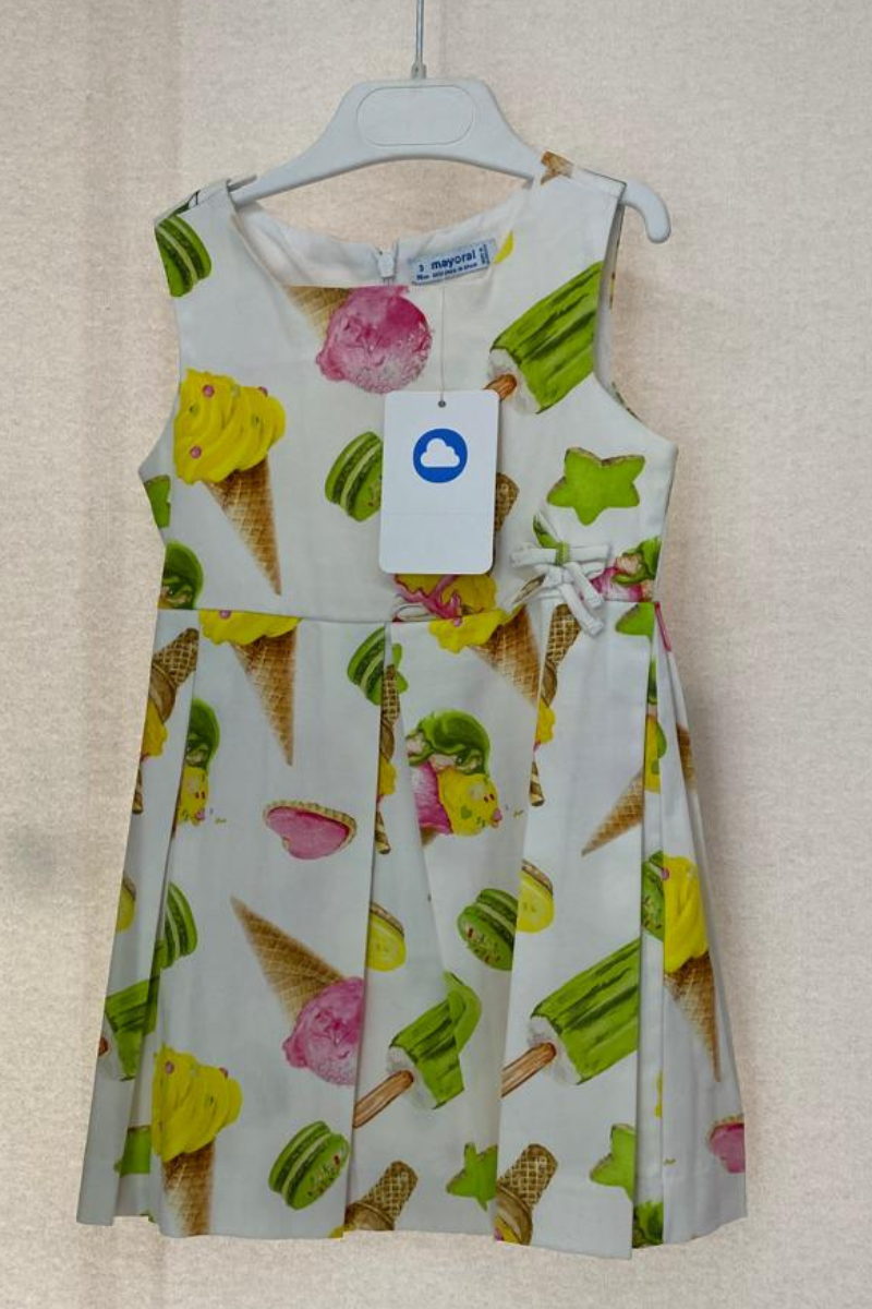 Vestido para Niña Mayoral 3930-49 Talla 3 Años