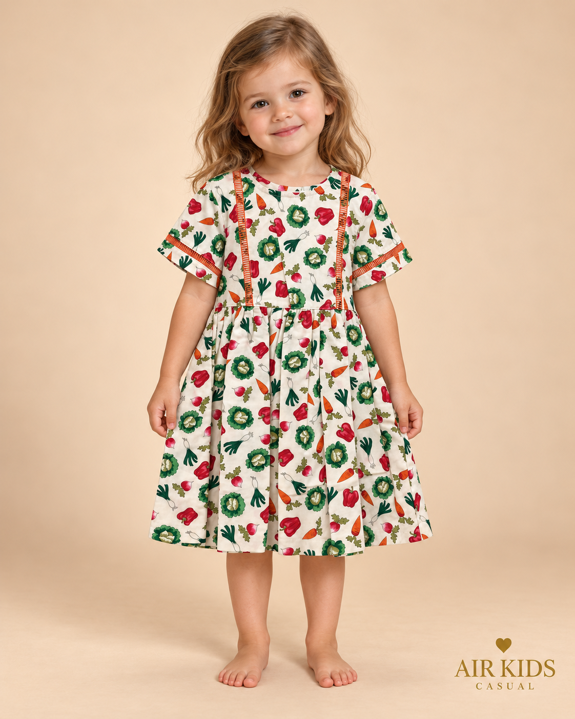 Vestido para Niña Birichino 117703-2 Talla 3 Años