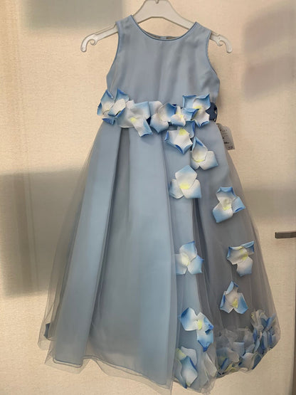 Vestido con Corona de Fiesta para Niñas 17-550 Talla 3 años