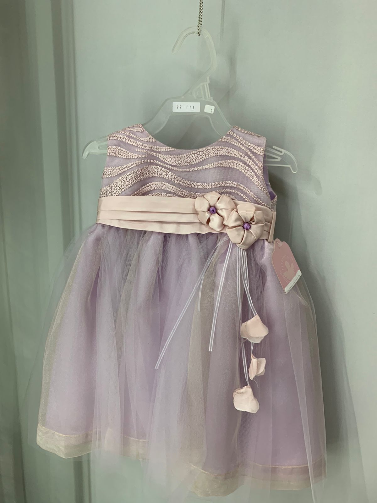 Vestido de Fiesta para Niñas 18-107 Talla 2 Años