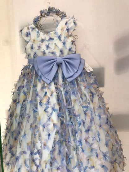 Vestido con Corona de Fiesta para Niña 24-029 Talla 4 Años