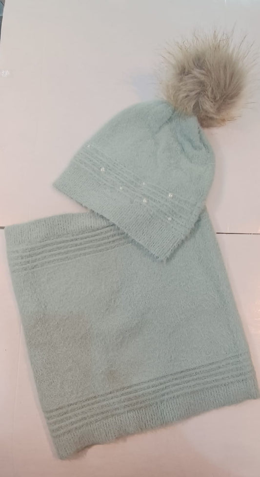 Conjunto de Bufanda y Gorro para Niña en Puebla