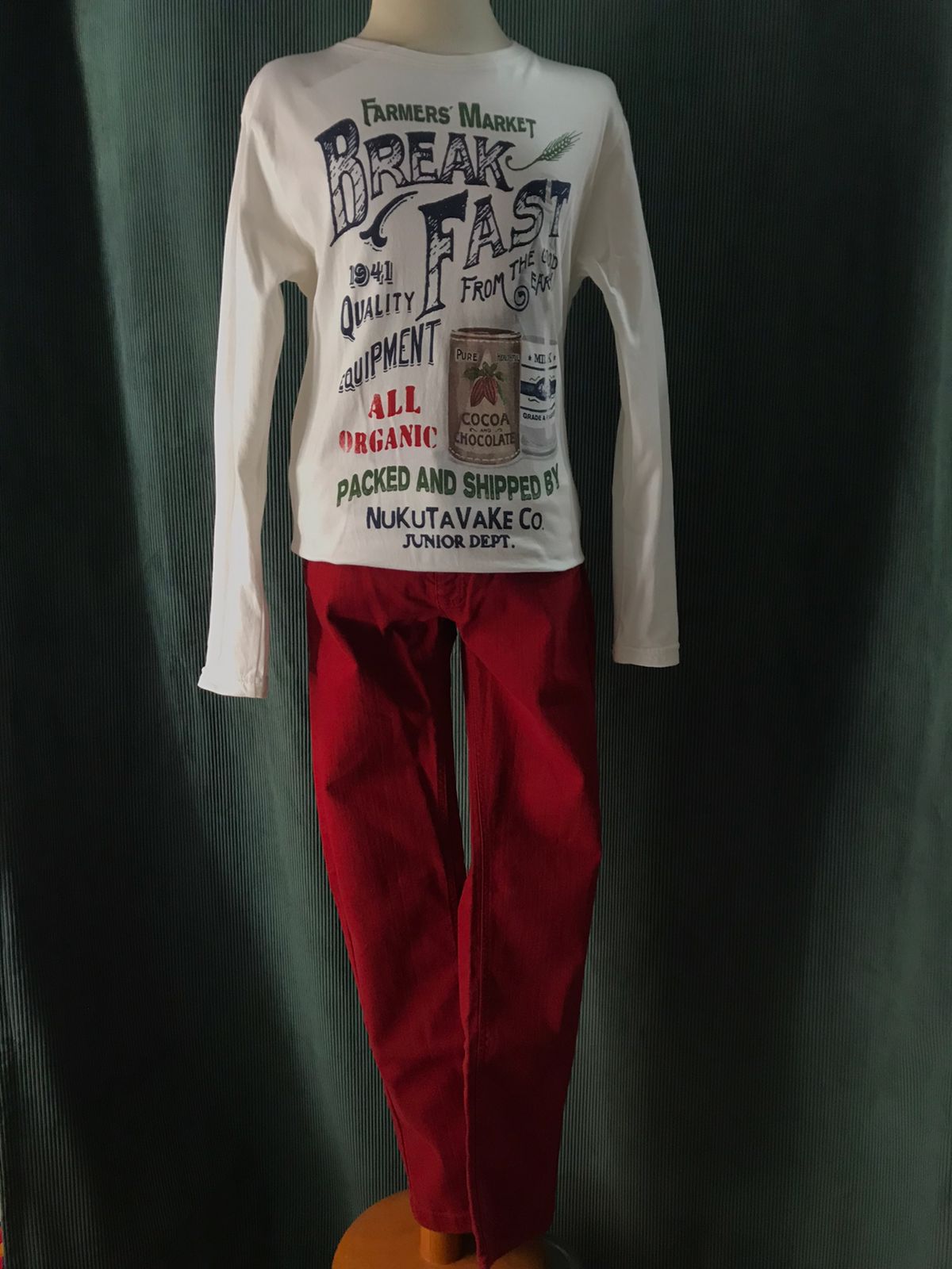 Conjunto de 3pza para Niño Nukutavake 7137-57 Talla 10 Años