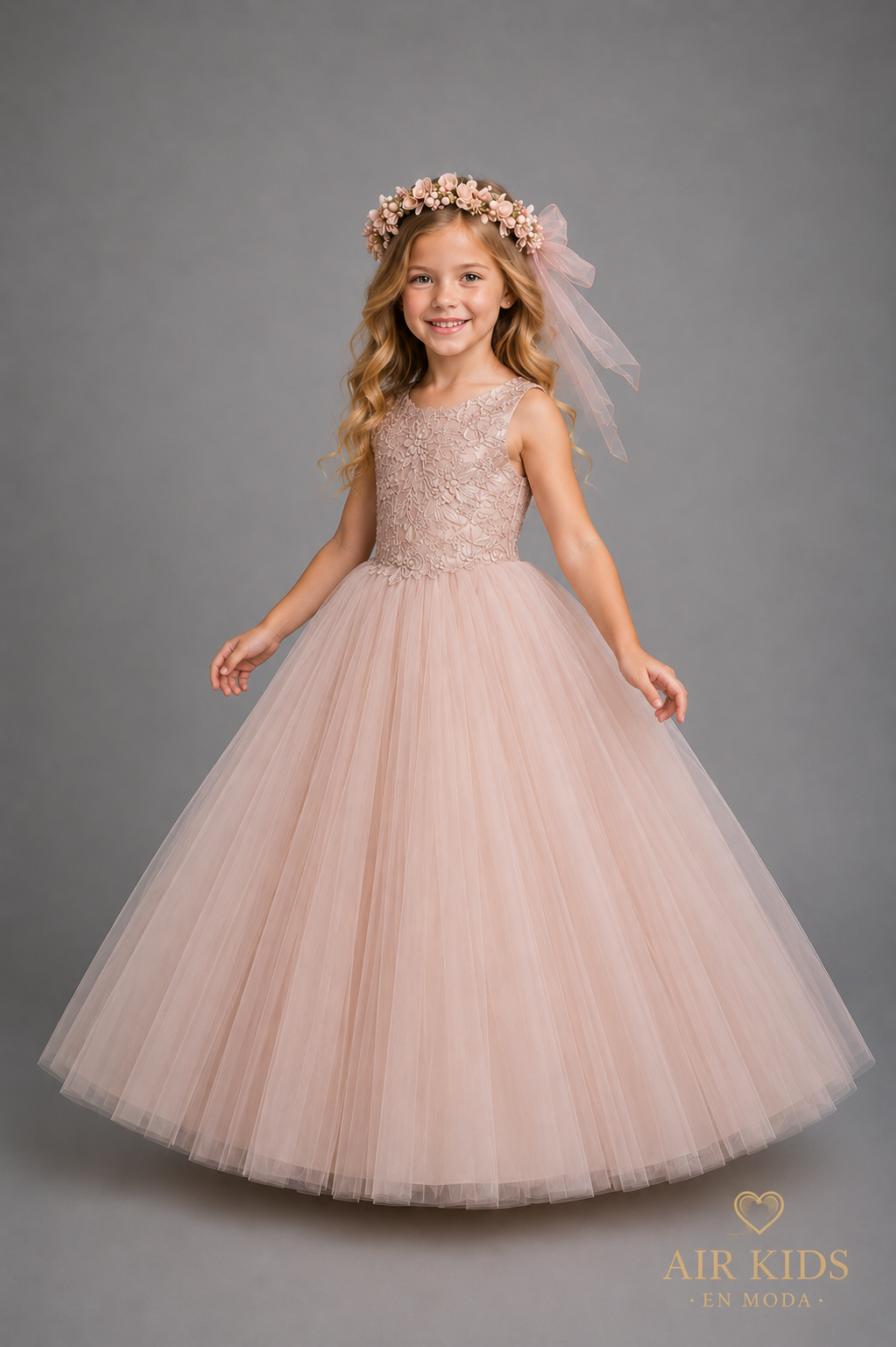 Vestido de fiesta para niña 