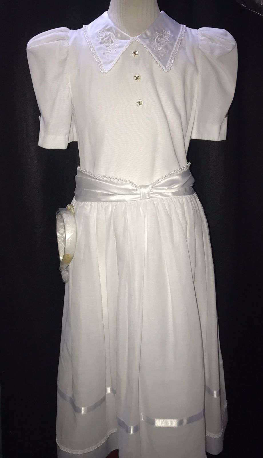 Vestido de Ceremonia para Niña Jessy Franz 1115B Talla 14 Años