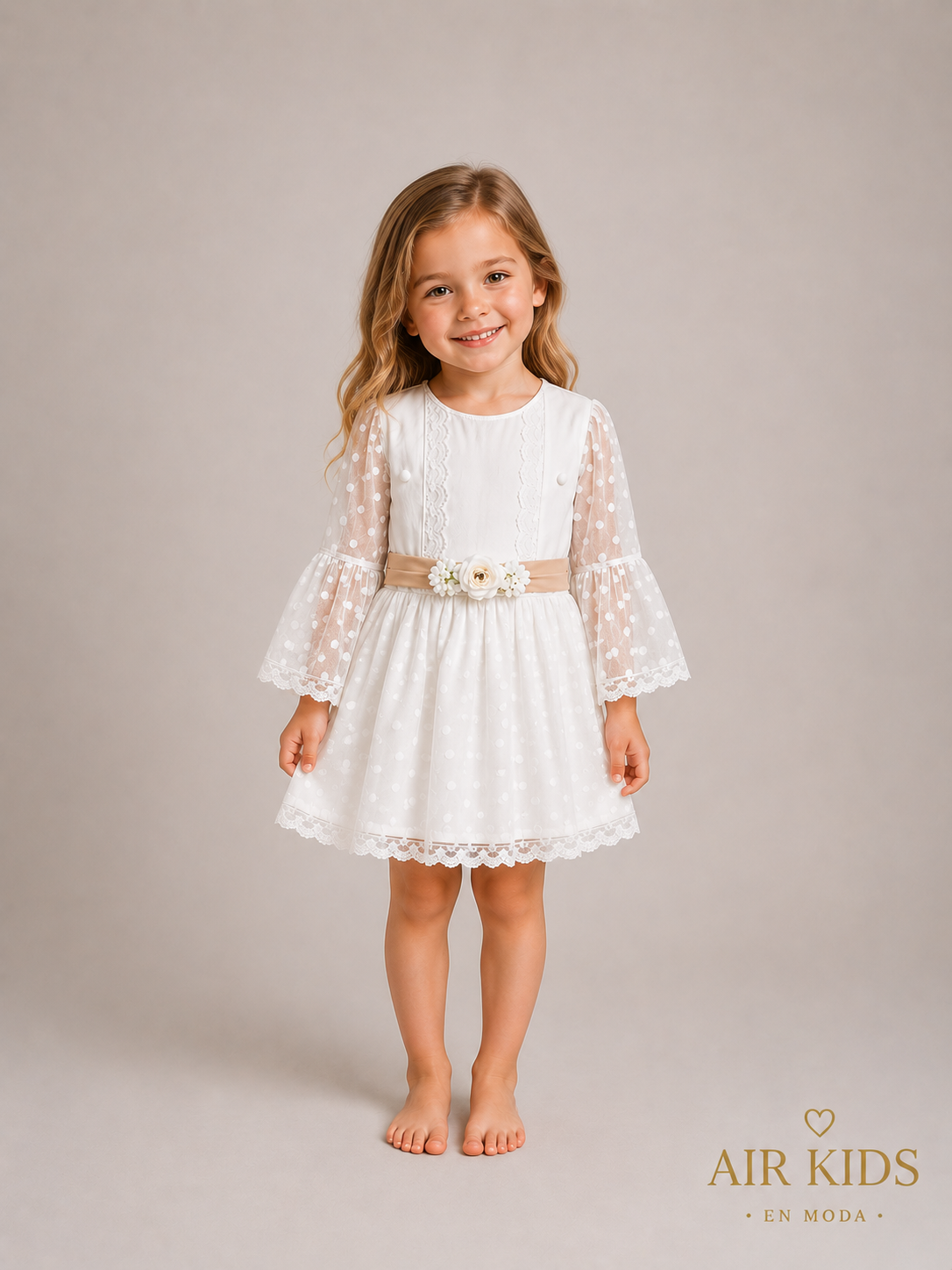 Vestido de Ceremonia para Niña Ixchel 2004V