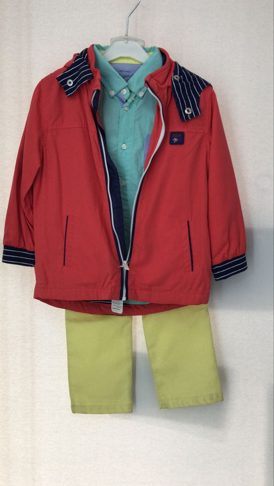 Conjunto de 3pza para Niño Puebla