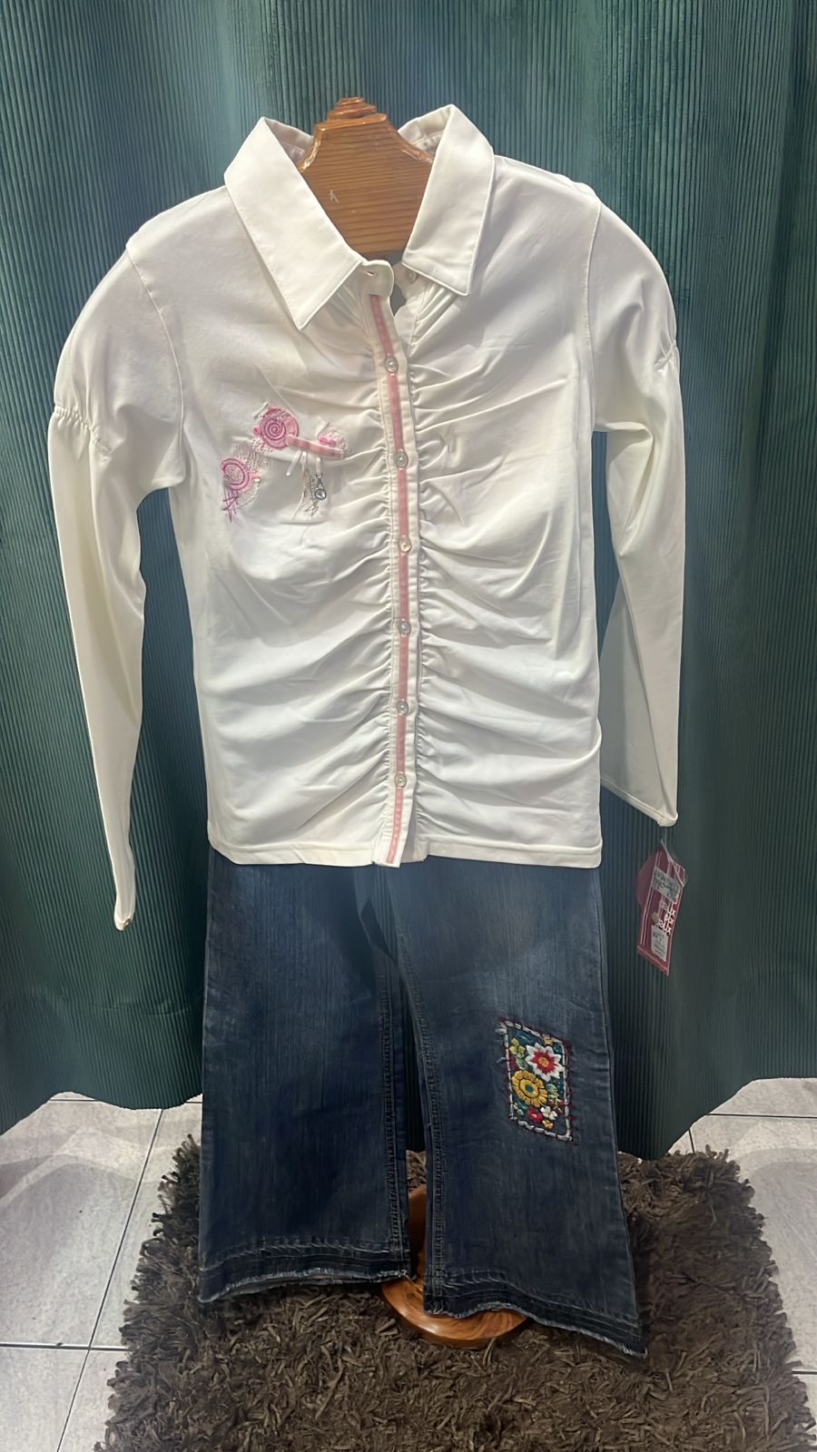 Conjunto para Niña Deux par Deux H18-H27 Talla 8 Años