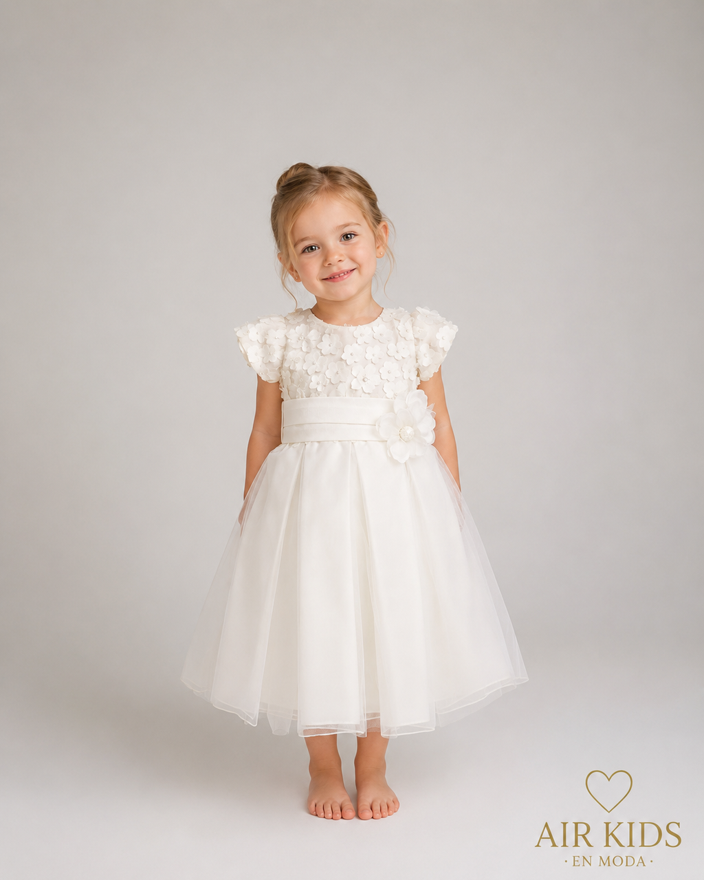Vestido de fiesta para Niña 16-565 Talla 3 Años
