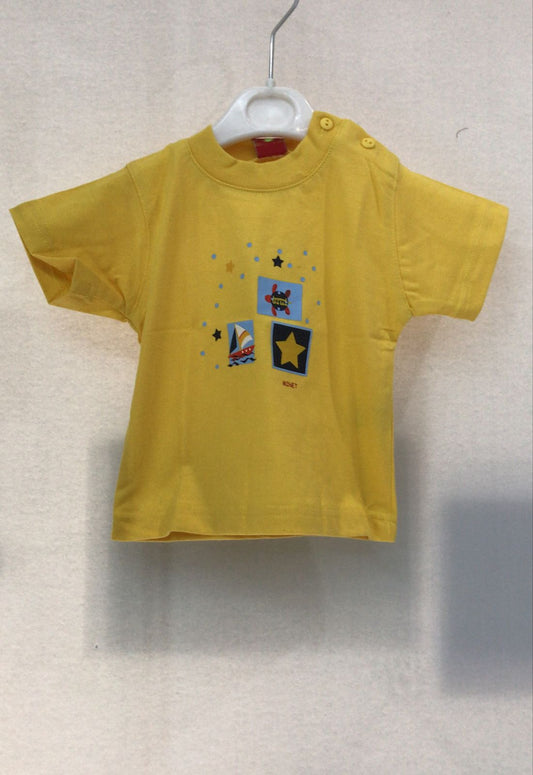 Playera para Niño Puebla Minet 612546-1 Talla 3 Meses