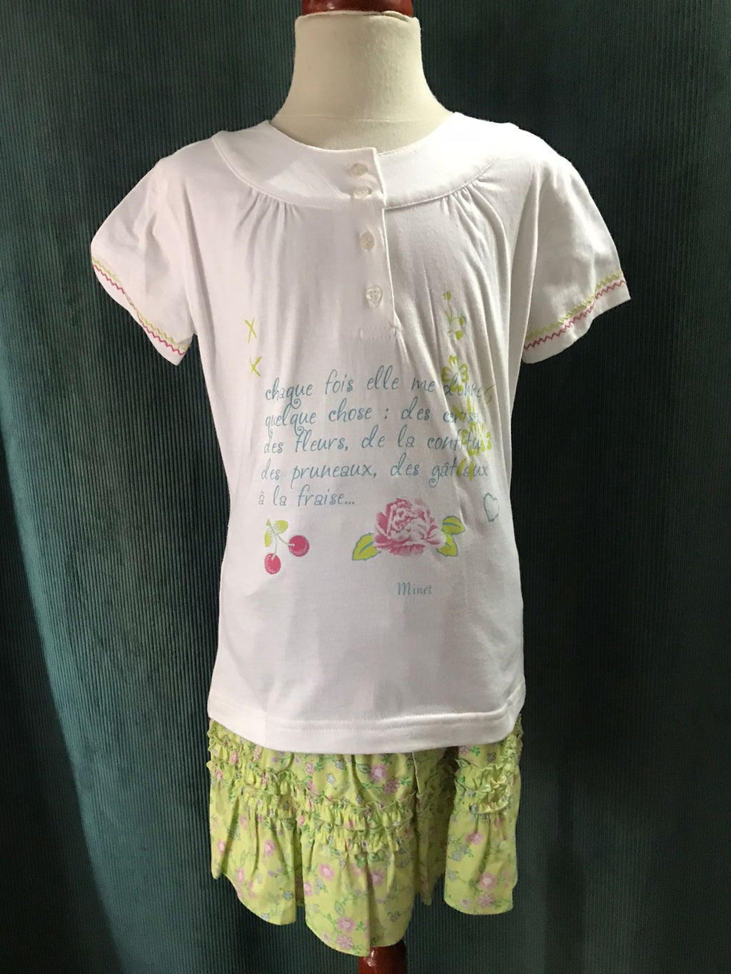 Conjunto de 2pza para Niña Minet 817546-1 Talla 10 Años