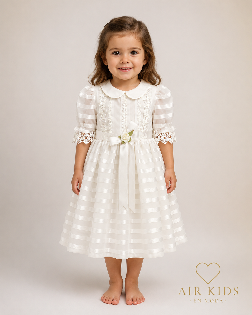 Vestido de fiesta para Niña Mary Pau 5037 Talla 3 Años