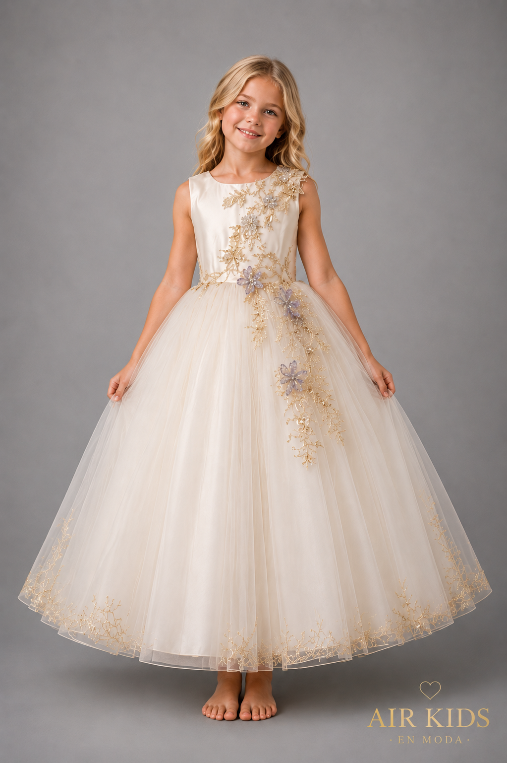 Vestido de Presentacion para Niña 24-006