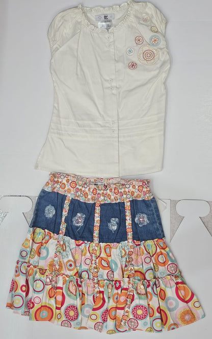 Conjunto de 2pza para Niña Puebla
