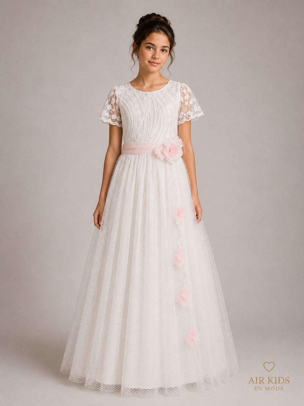 Vestido de primera comunión para niñas
