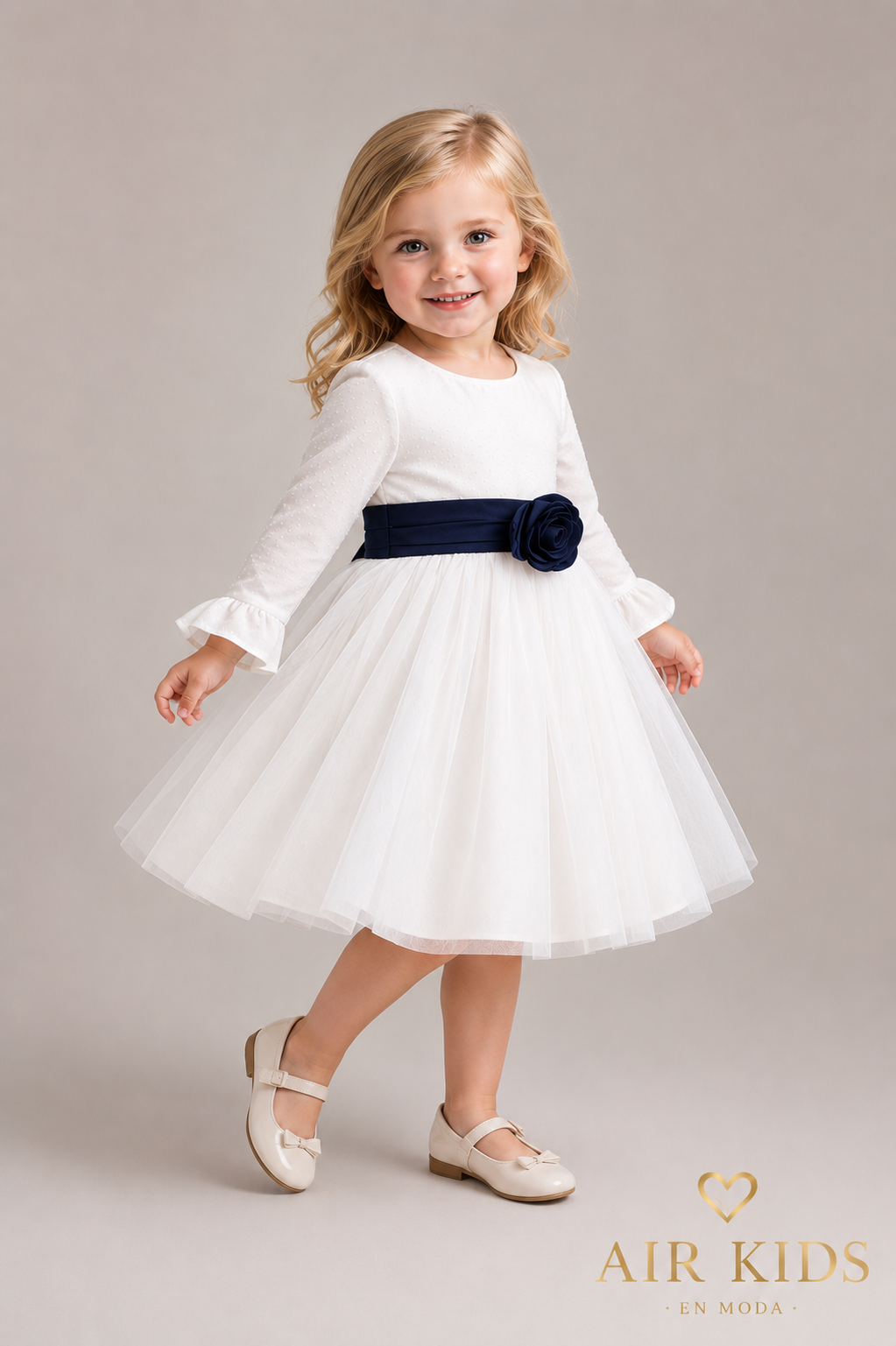 Vestido de fiesta elegante para niña
