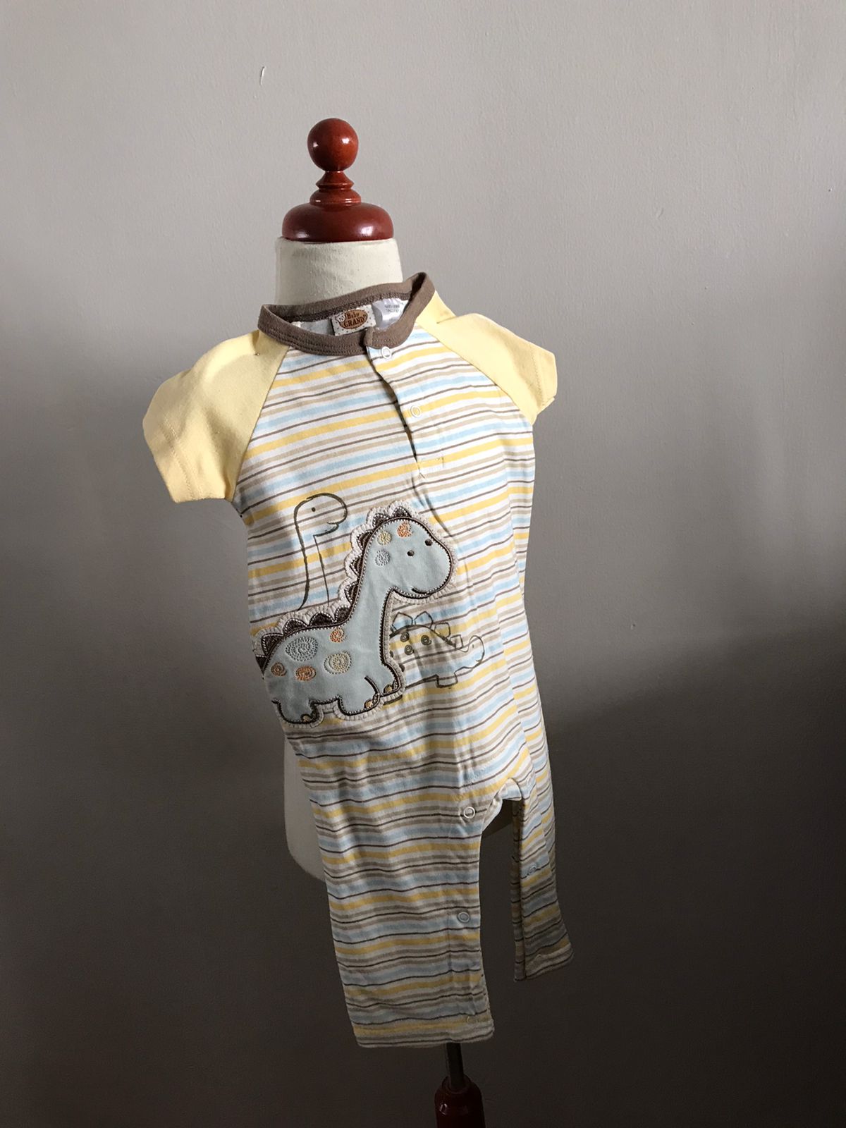 Mameluco para Niño Baby grand 7367  Talla 6 Meses