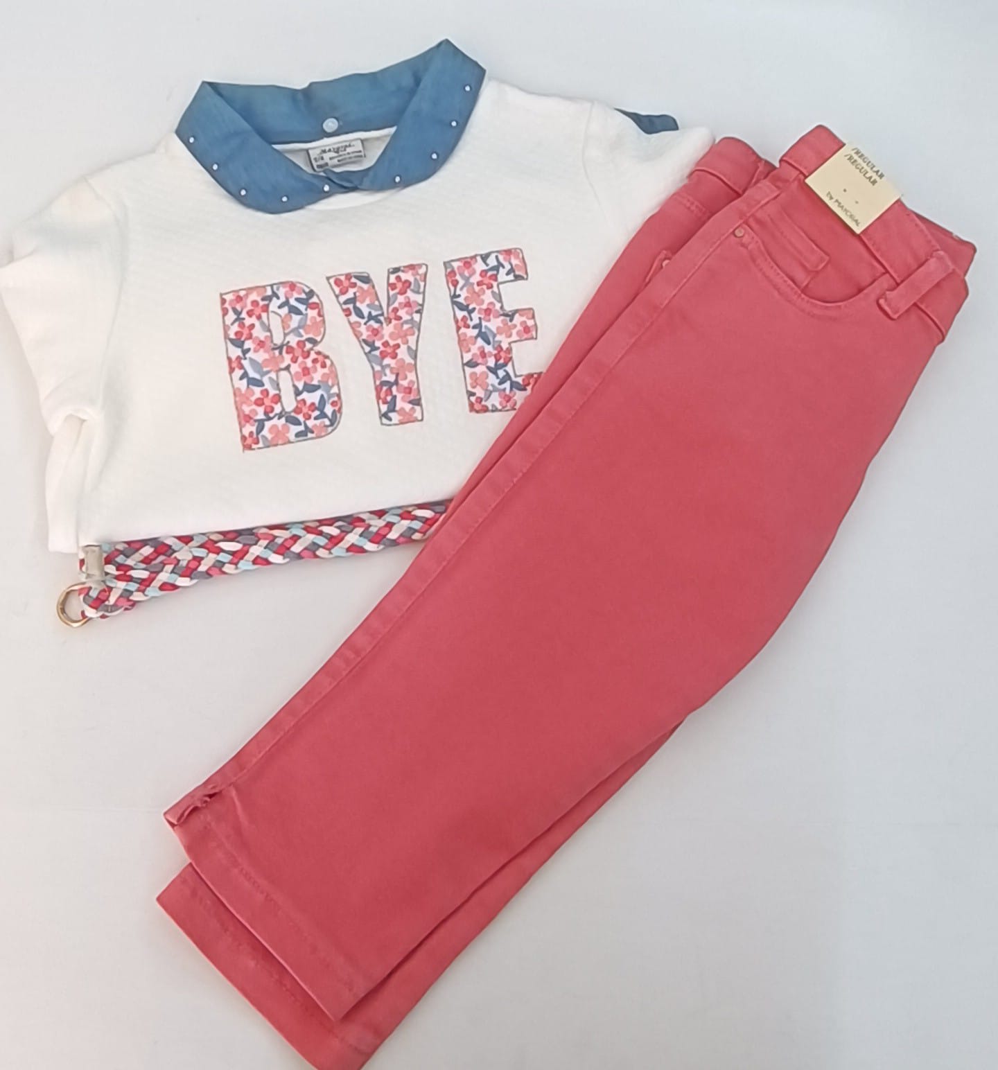 Conjunto de 2pz para Niña Mayoral 3451-30 Talla 6 Años