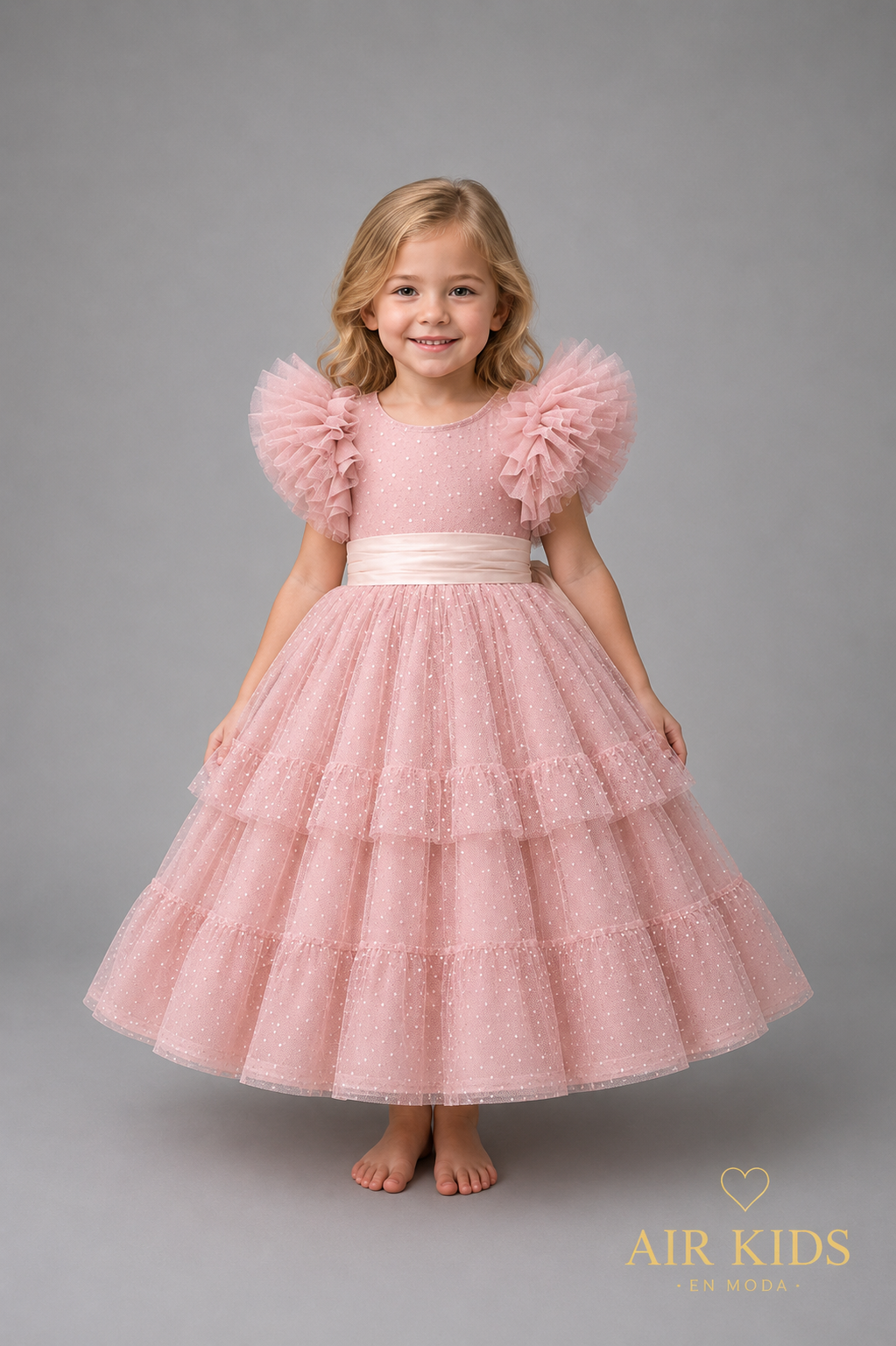Vestido de Fiesta para Niña 24-515