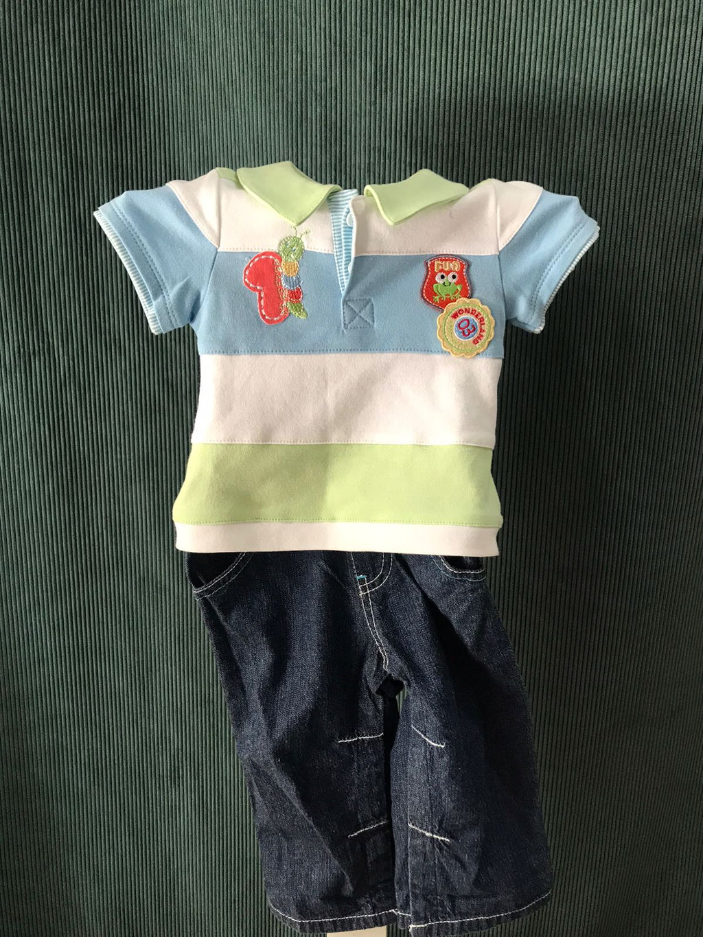 Conjunto de 2pz para Niño Mayoral 1508-60 Talla 4-6 Meses