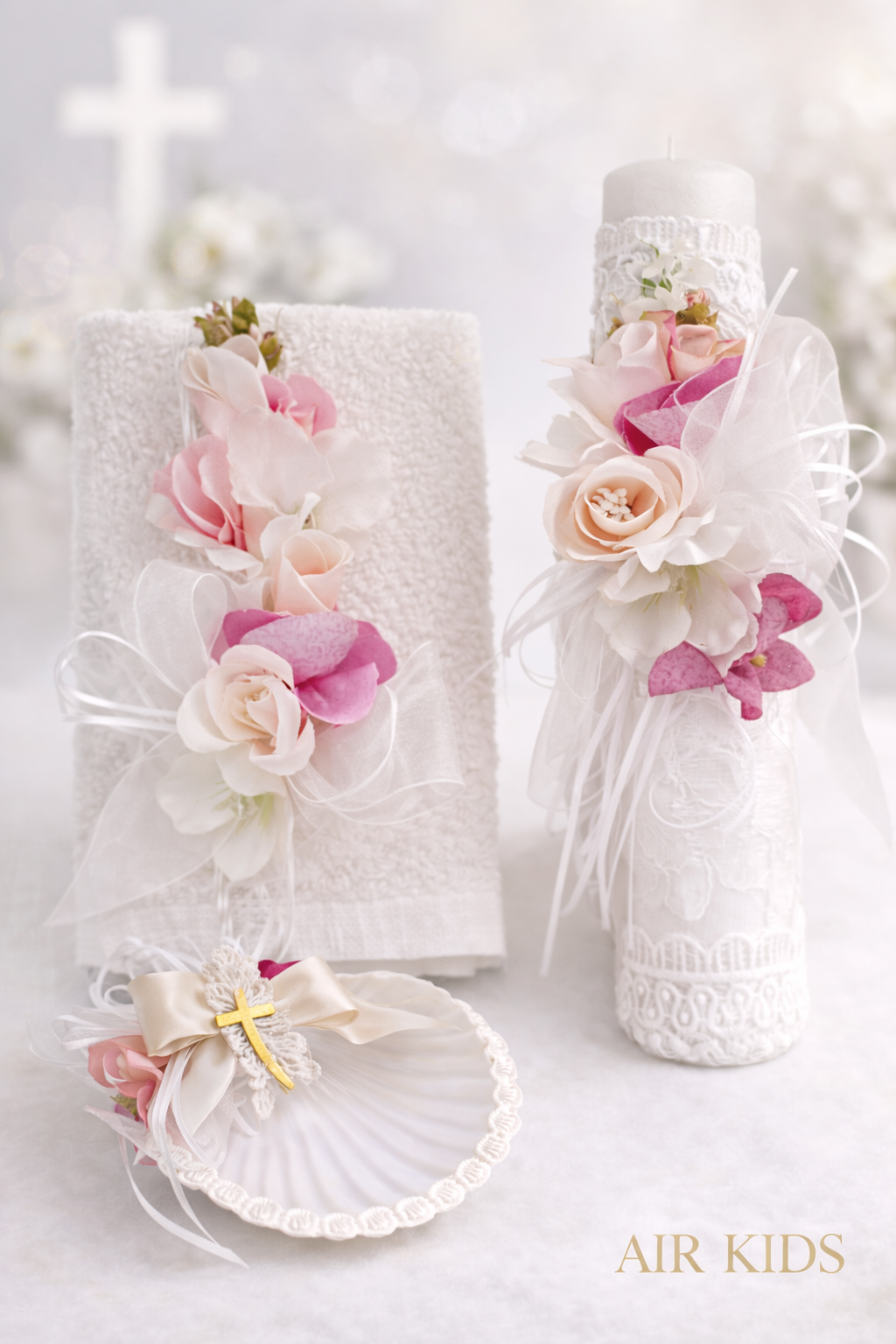 Kit de Bautizo Lili para Niña 00227