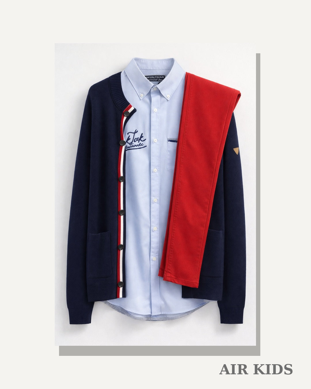 Conjunto de 3pza para Niño Nukutavake 6135-11 Talla 16 Años