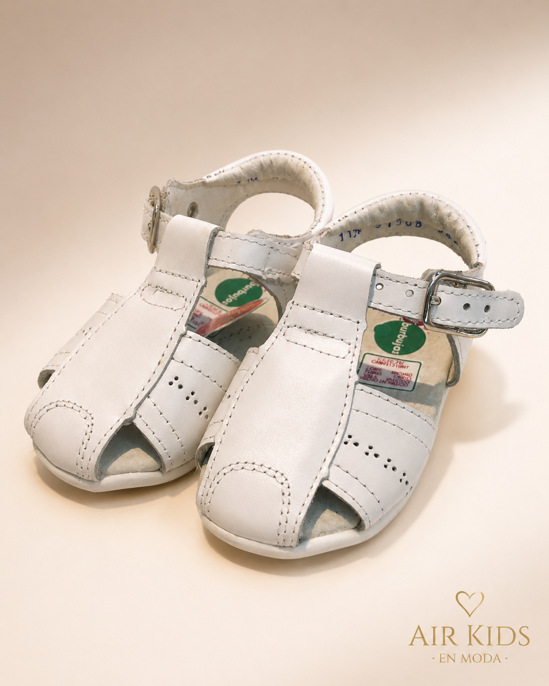 Zapatos de ceremonia para Niña Puebla MiniBurbujas 91508 Talla 11.5
