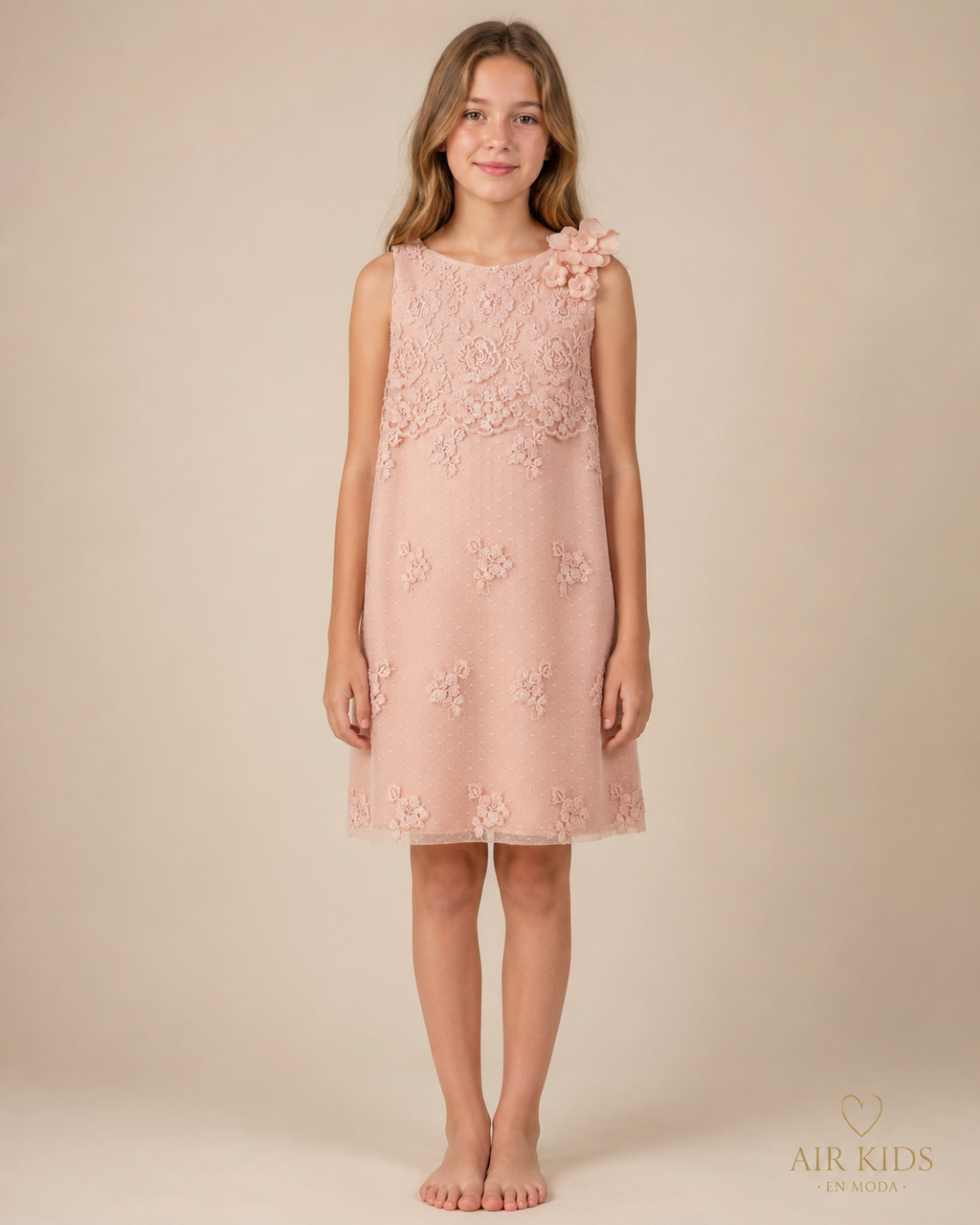 Vestido de Fiesta para Niñas 16-806 Talla 12 Años
