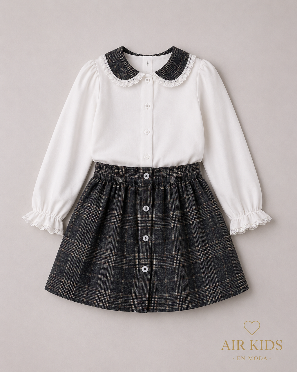Conjunto de 2pza para Niña Micuquet 1142-23 Talla 6 Años