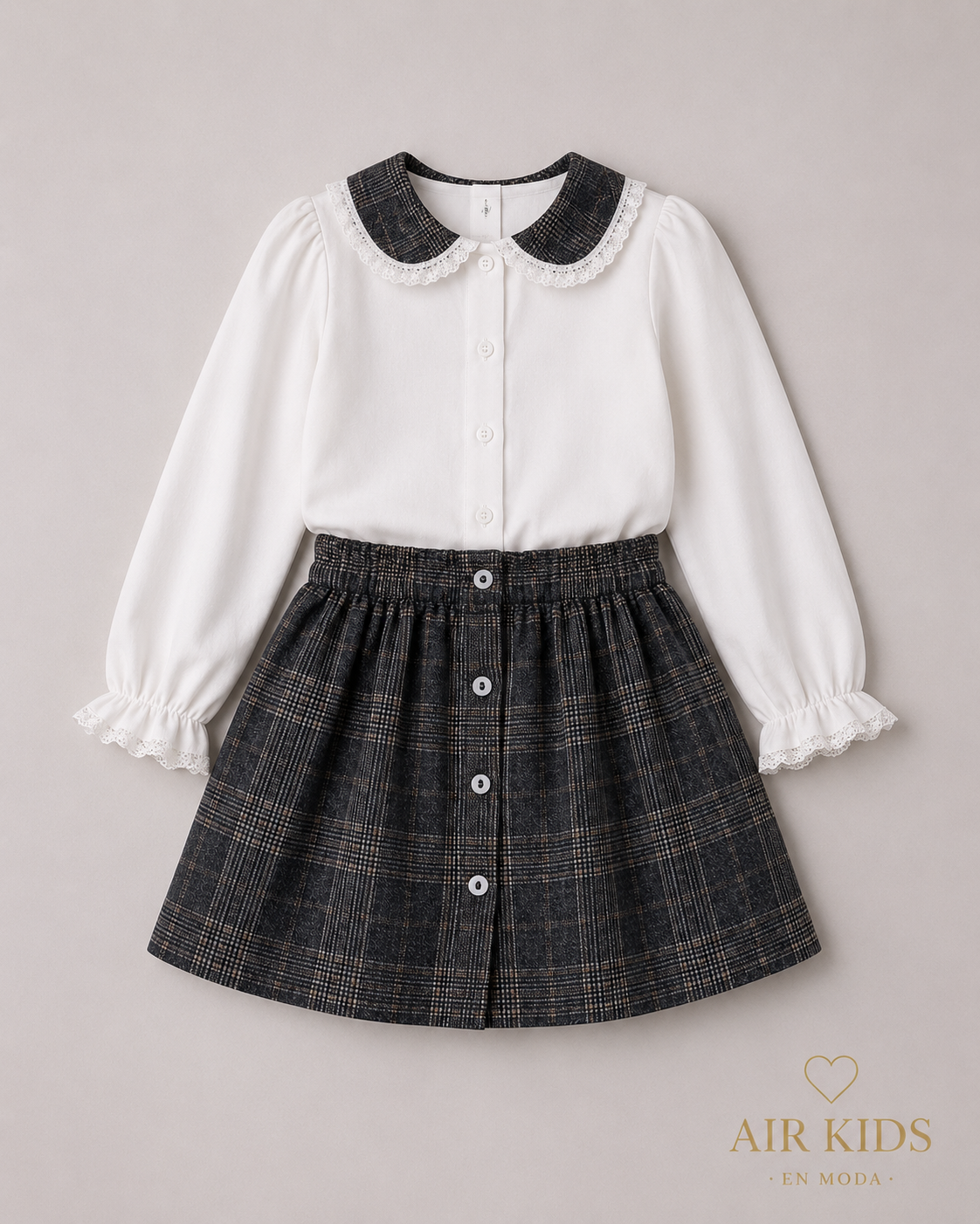 Conjunto de 2pza para Niña Micuquet 1142-23 Talla 6 Años