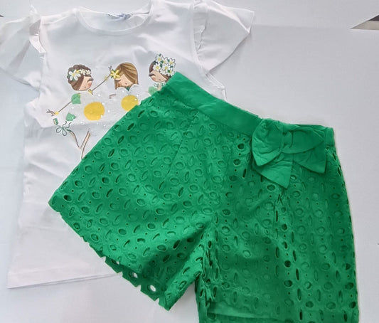 Conjunto de 2pz para Niña Mayoral 3055-32 Talla 8 Años