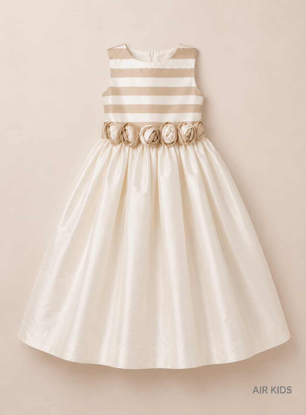 Vestidode Fiesta para Niña con Corona 9674 Talla 4 Años