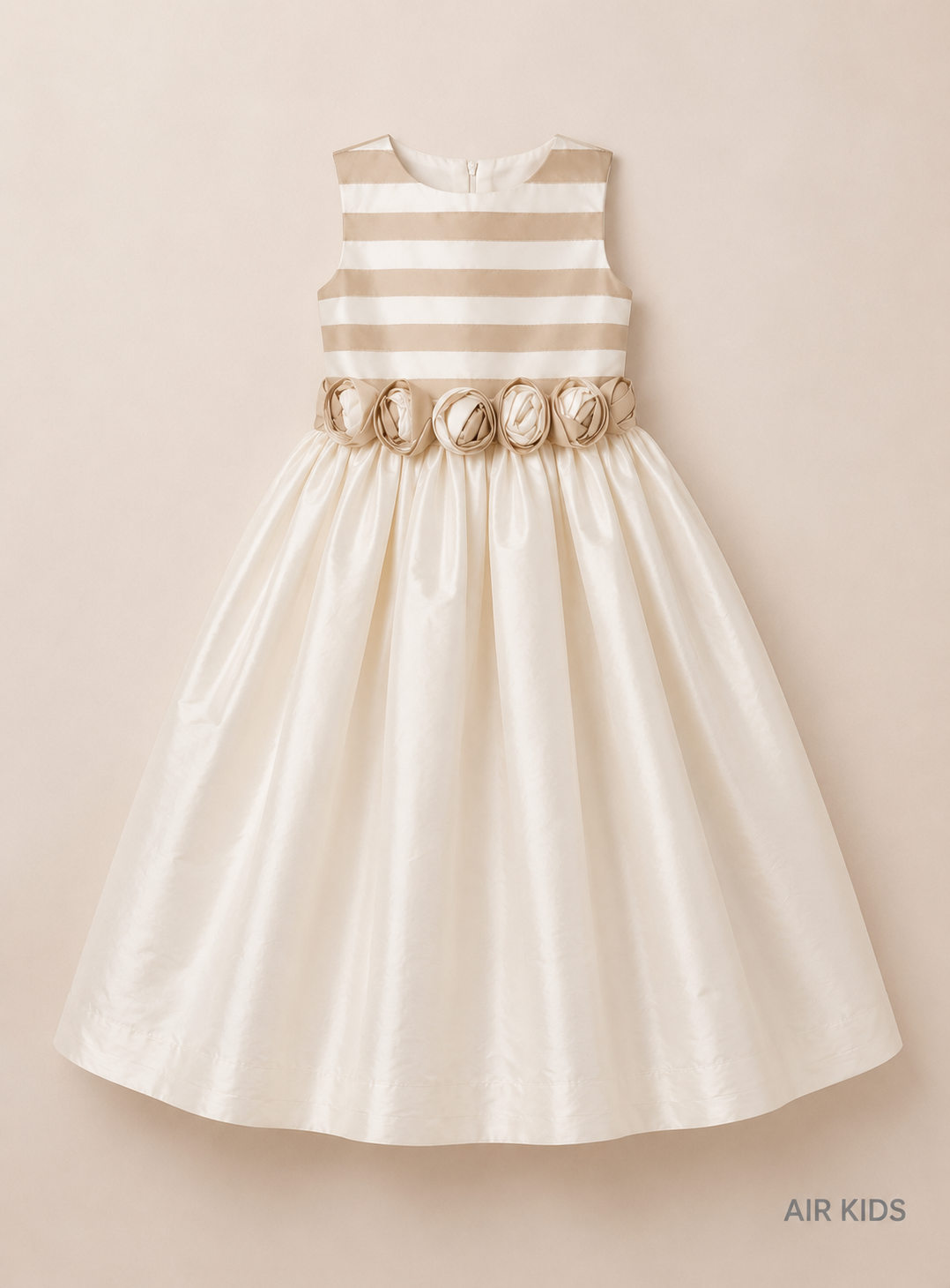 Vestidode Fiesta para Niña con Corona 9674 Talla 4 Años