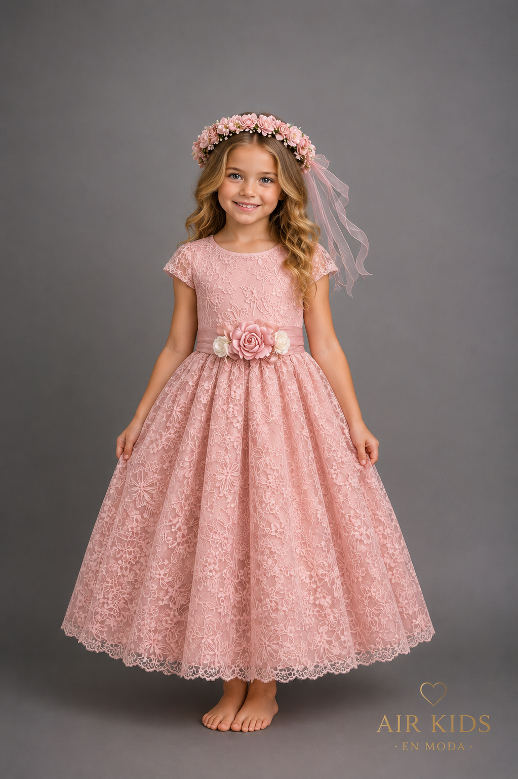 Vestdo de fiesta para niña 