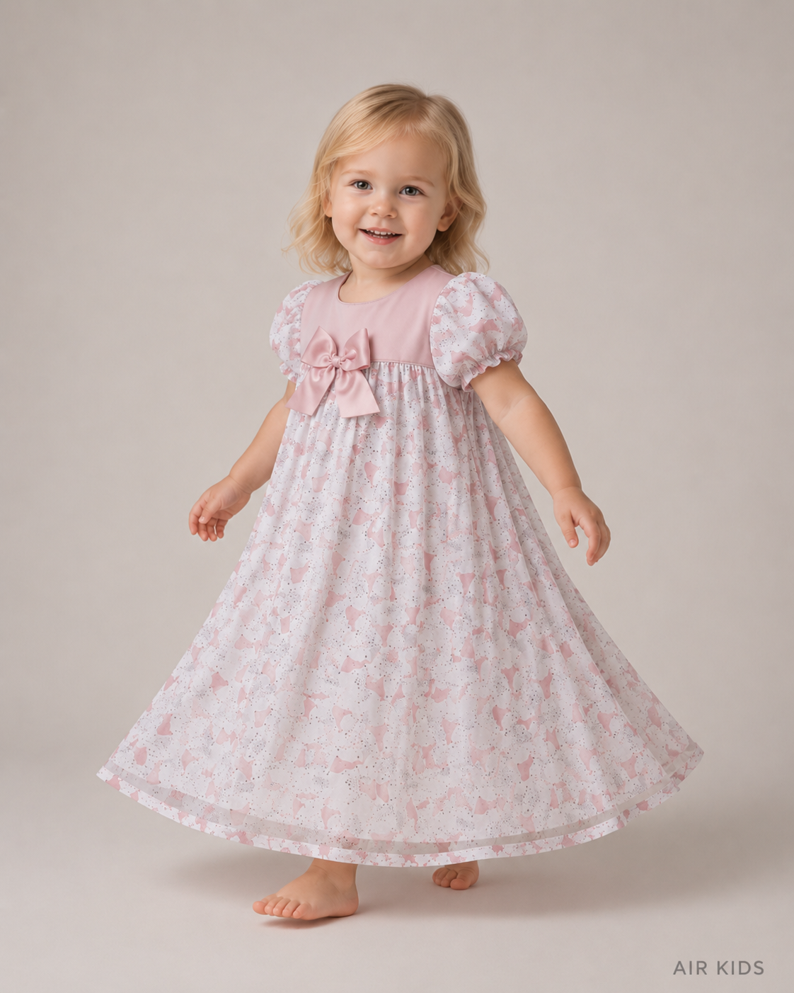 Vestido para Niña Micuquet 1168-24 Talla 24 Meses