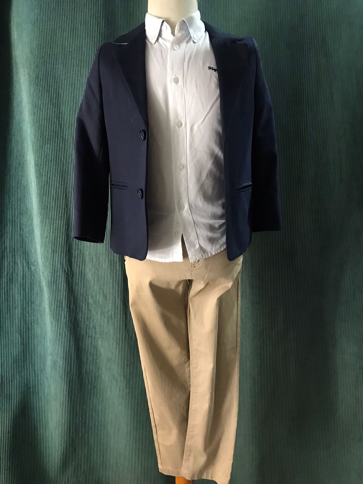 Conjunto de 3pza para Niño Mayoral 3447-73 Talla 6 Años