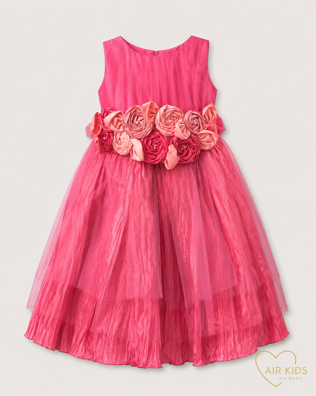Vestido de fiesta para Niña 14-047 Talla 3 Años