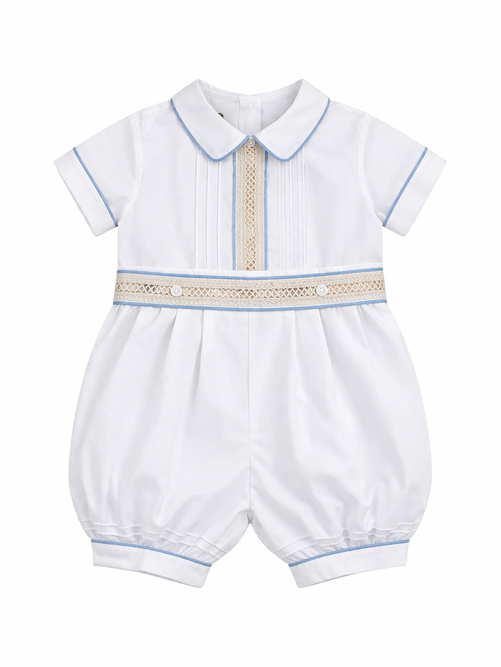 Ropon para Bautizo Niño 24-209 Talla 18 Meses