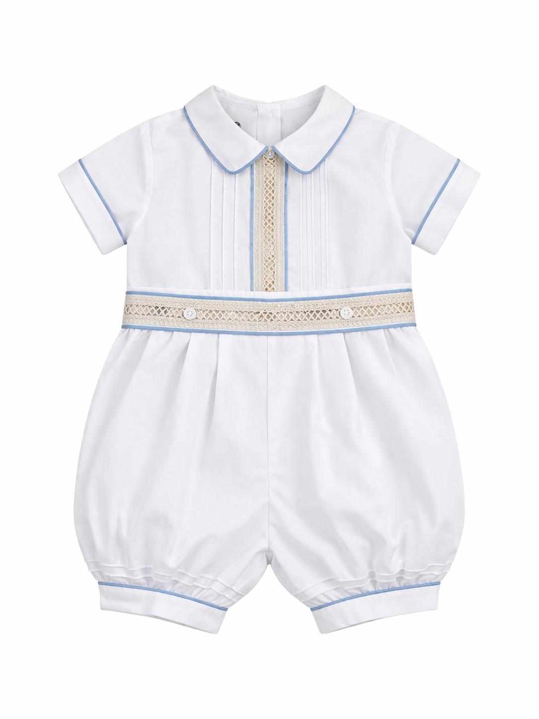 Ropon para Bautizo Niño 24-209 Talla 18 Meses