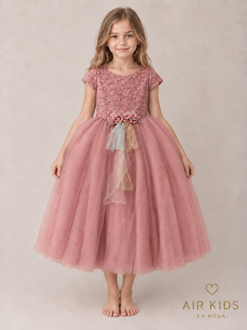 Vestido de Fiesta para Niña 24-525