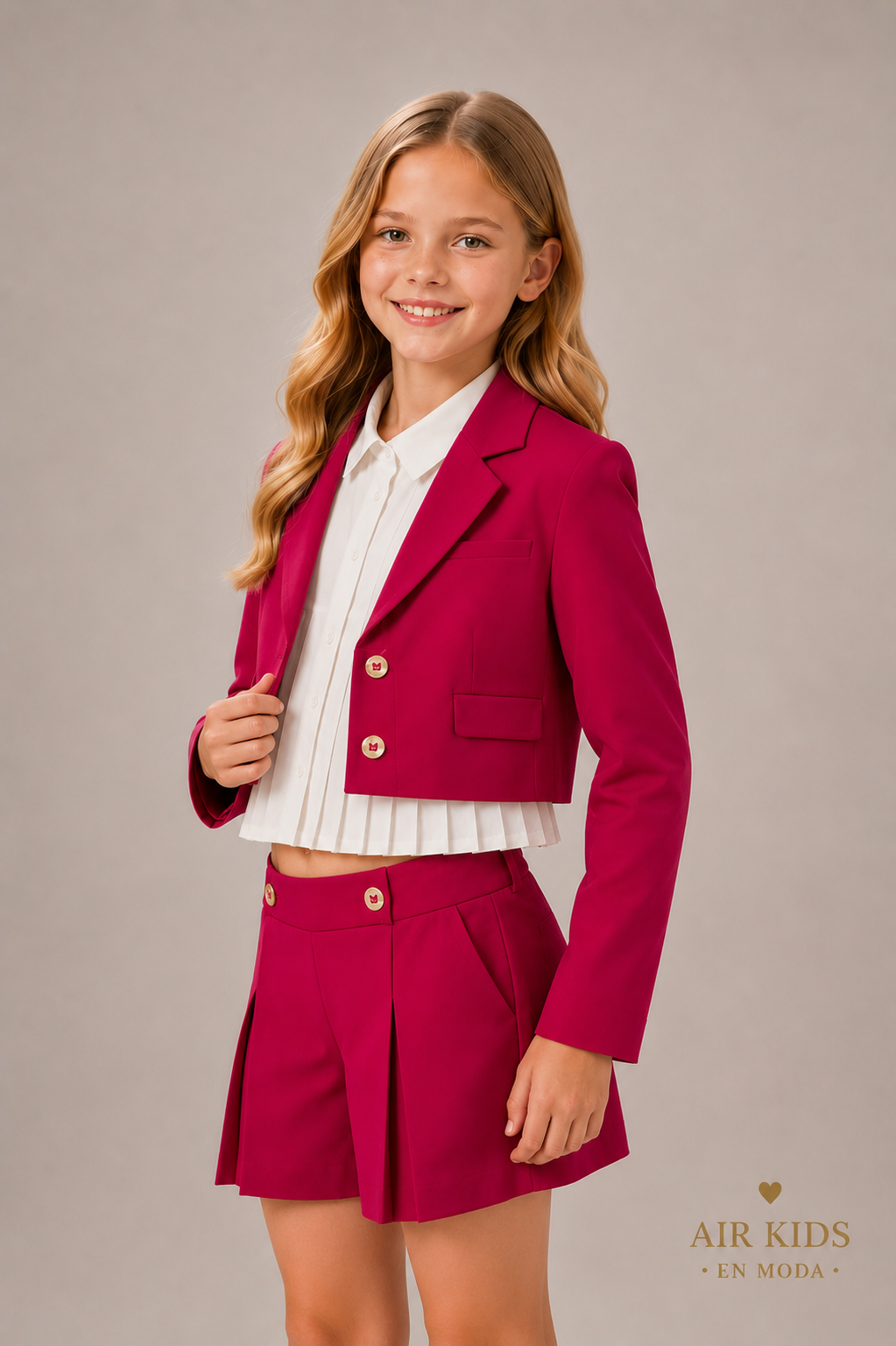 Conjunto de 3pza para Niña Mayoral 6144-25 Talla 8 Años