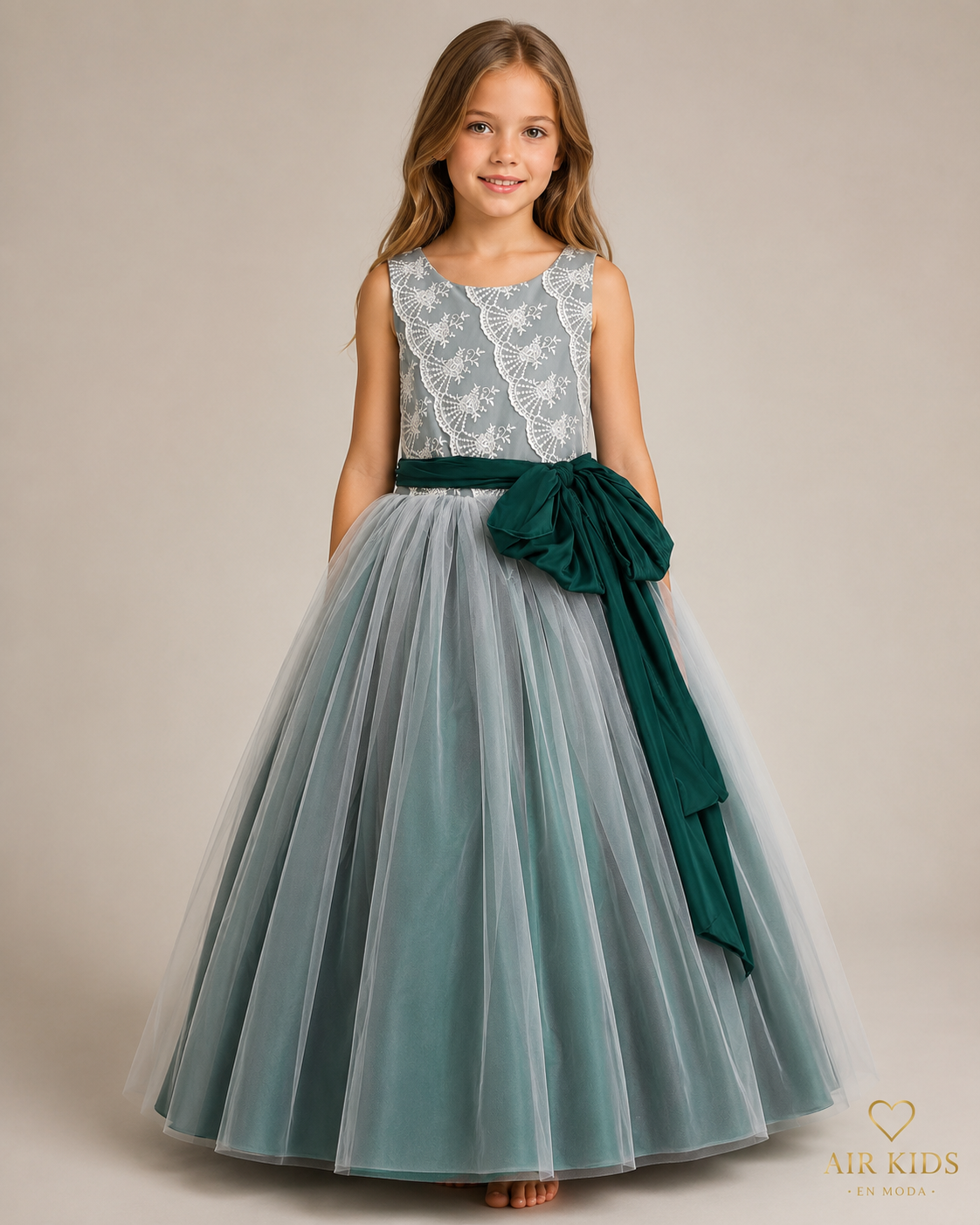Vestido de Fiesta para Niña 24-516
