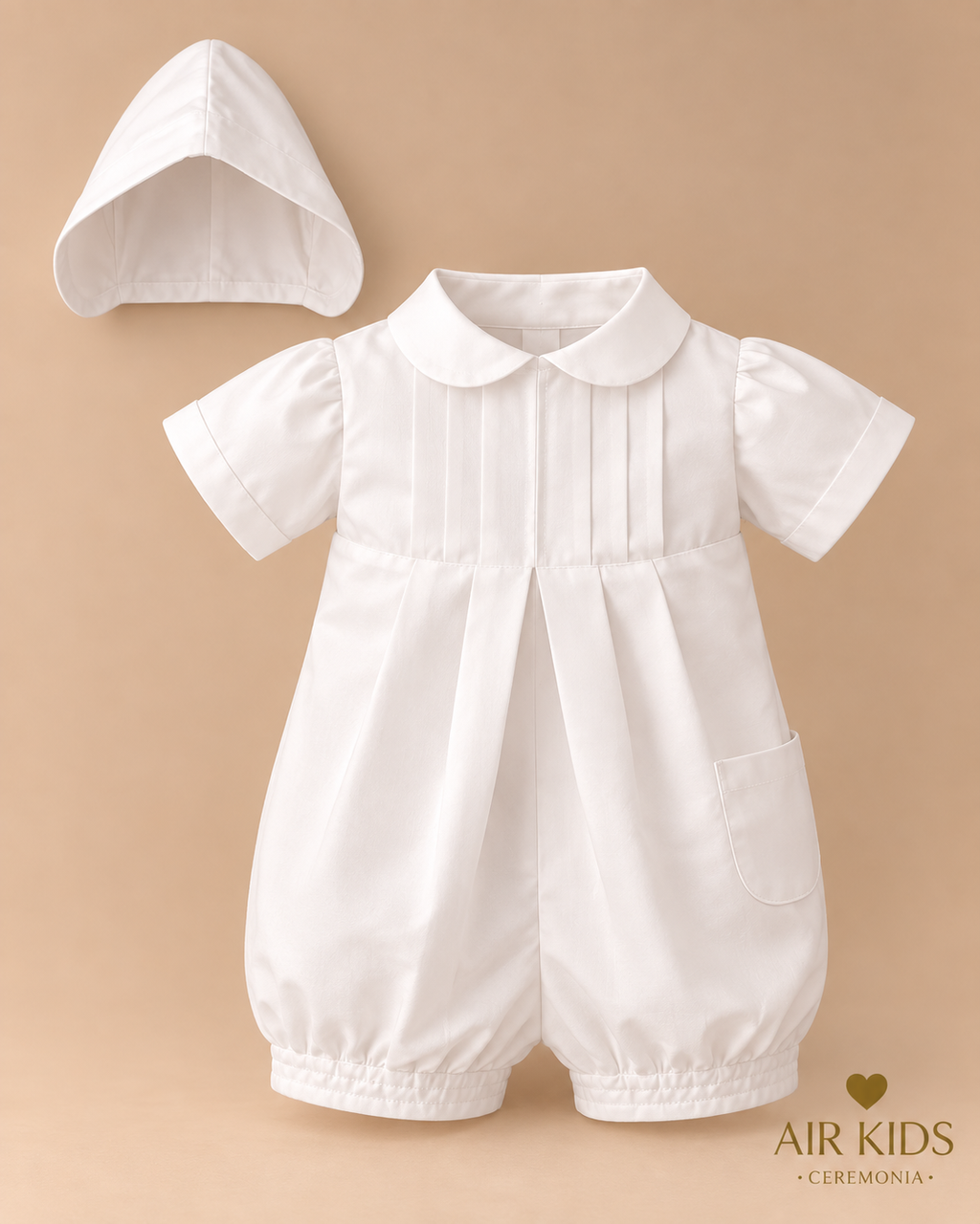 Traje de Bautizo Niño Ozi 9305-12 Talla 12 Meses