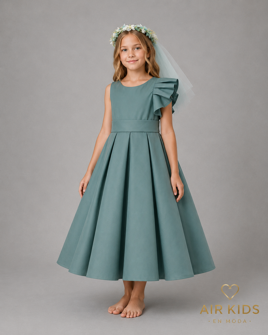 Vestido de fiesta para niña 