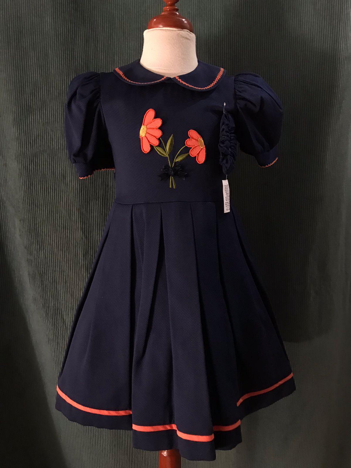 Vestido para Niña Jessy Franz 1752 Talla 4 Años